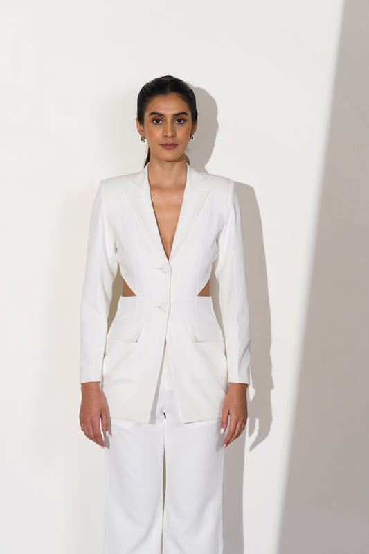 UNIQUE Waist Cutout Suit