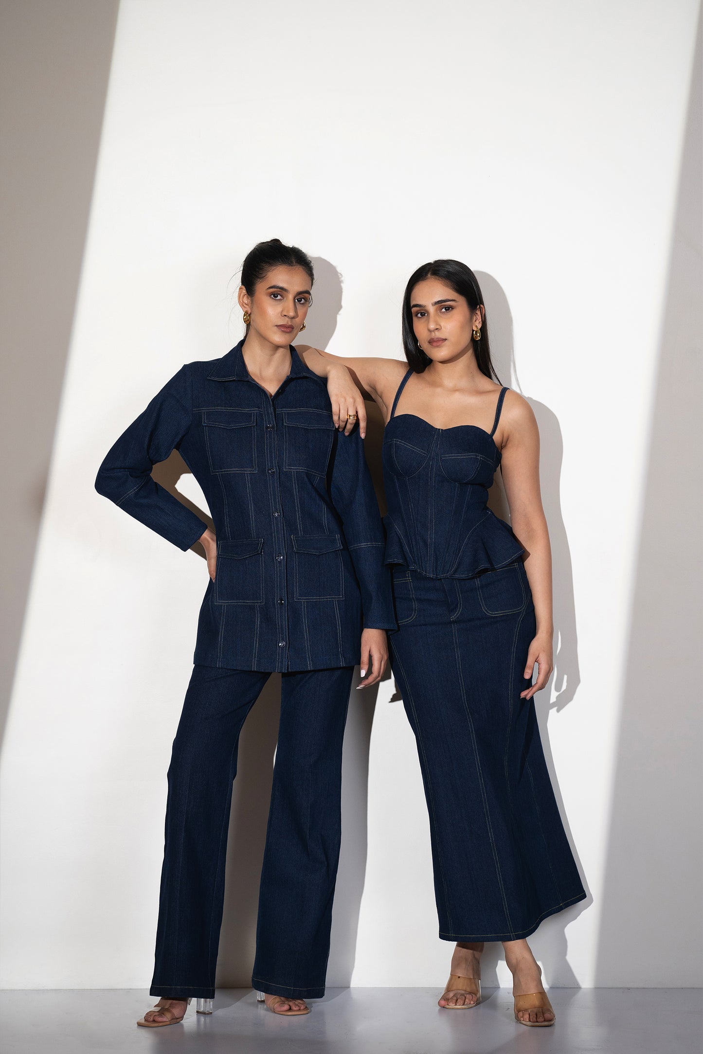 LOVE SPELL - Durable and Stylish Denim Coord Set