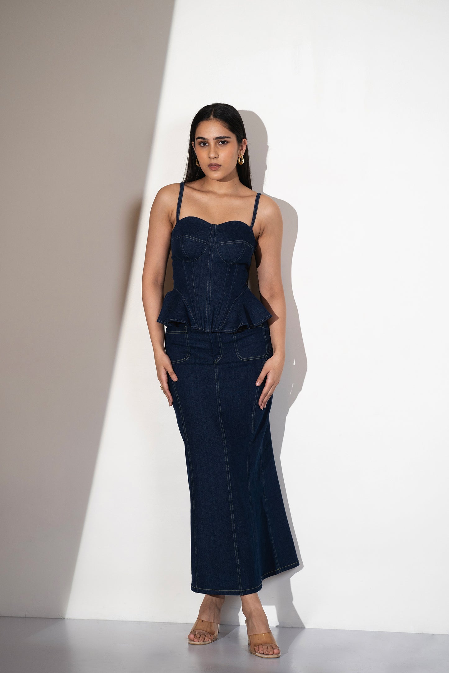 LOVE SPELL - Durable and Stylish Denim Coord Set