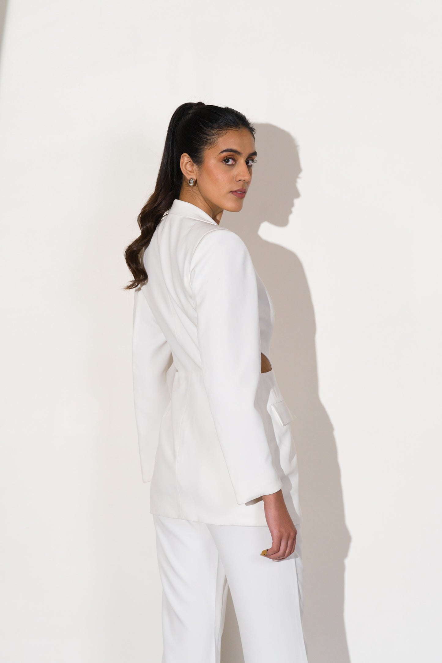 UNIQUE Waist Cutout Suit