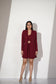 TAILORED MAROON BLAZER SET