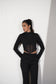 MODEST BLACK COORD SET