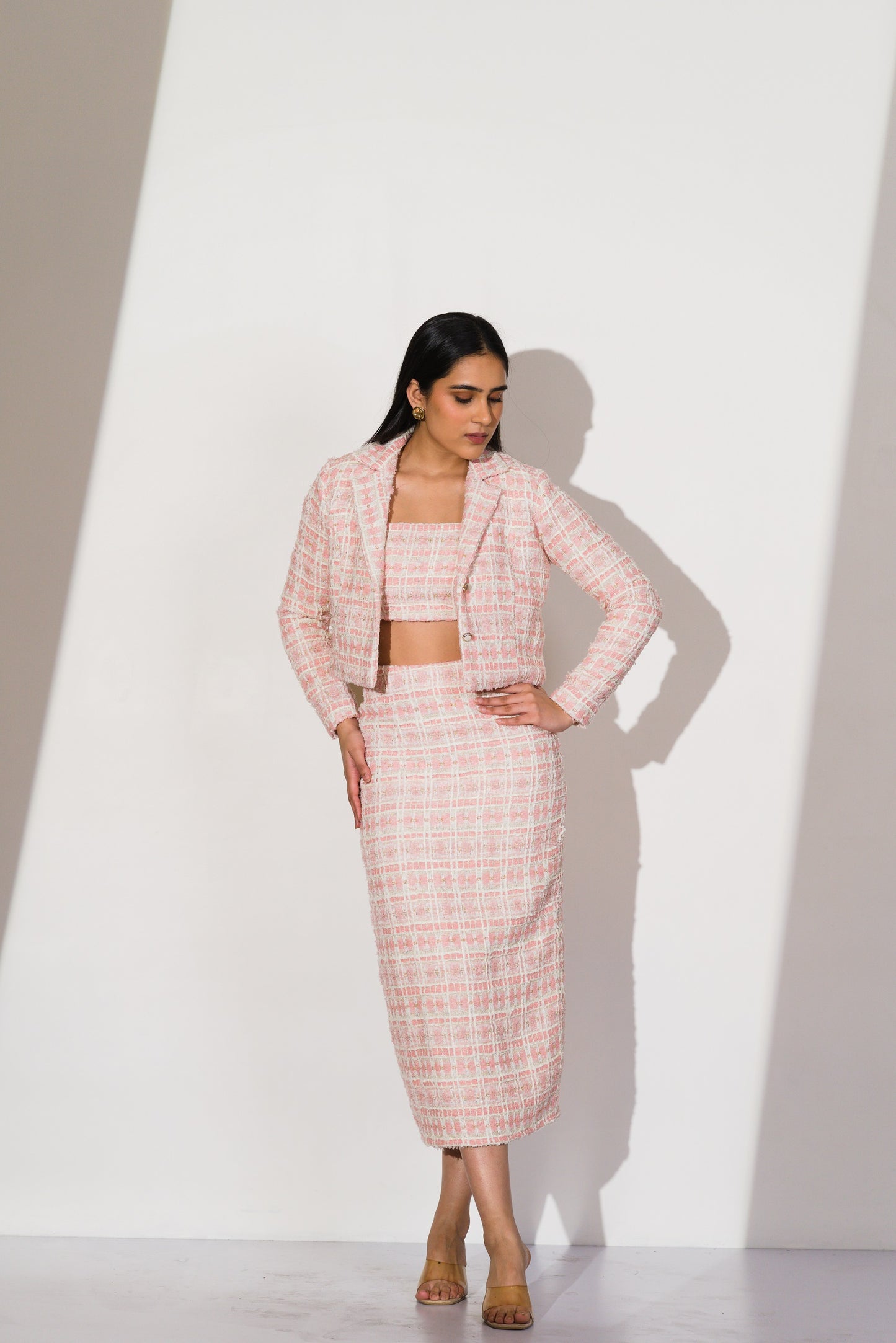 VERSATILE TWEED COORD SET