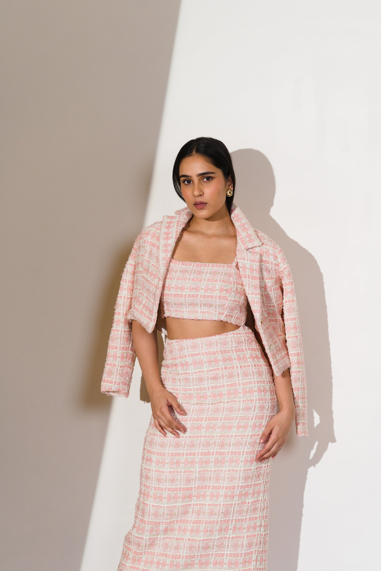 VERSATILE TWEED COORD SET