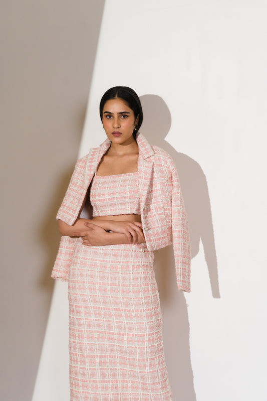 VERSATILE TWEED COORD SET