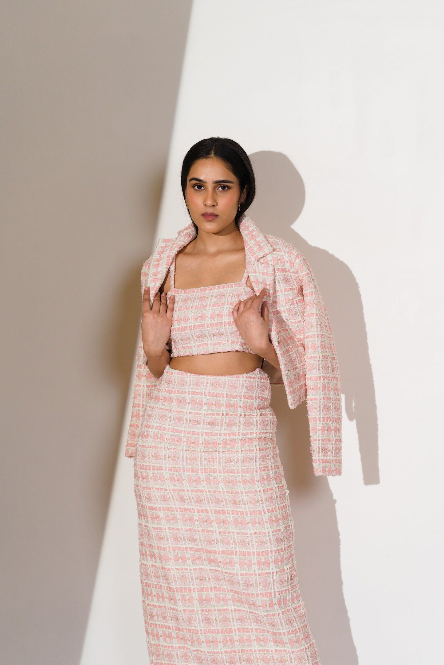 VERSATILE TWEED COORD SET