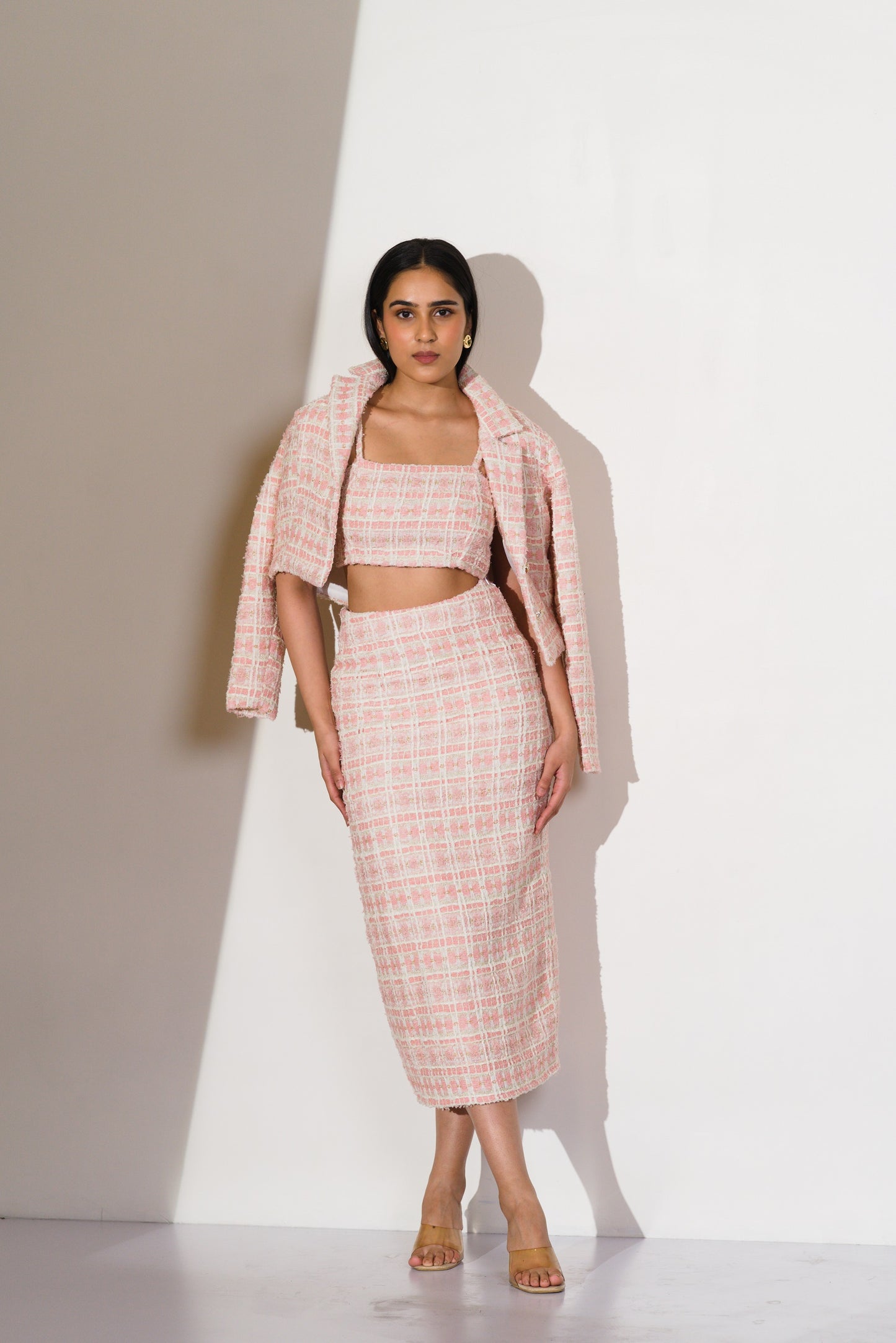 VERSATILE TWEED COORD SET