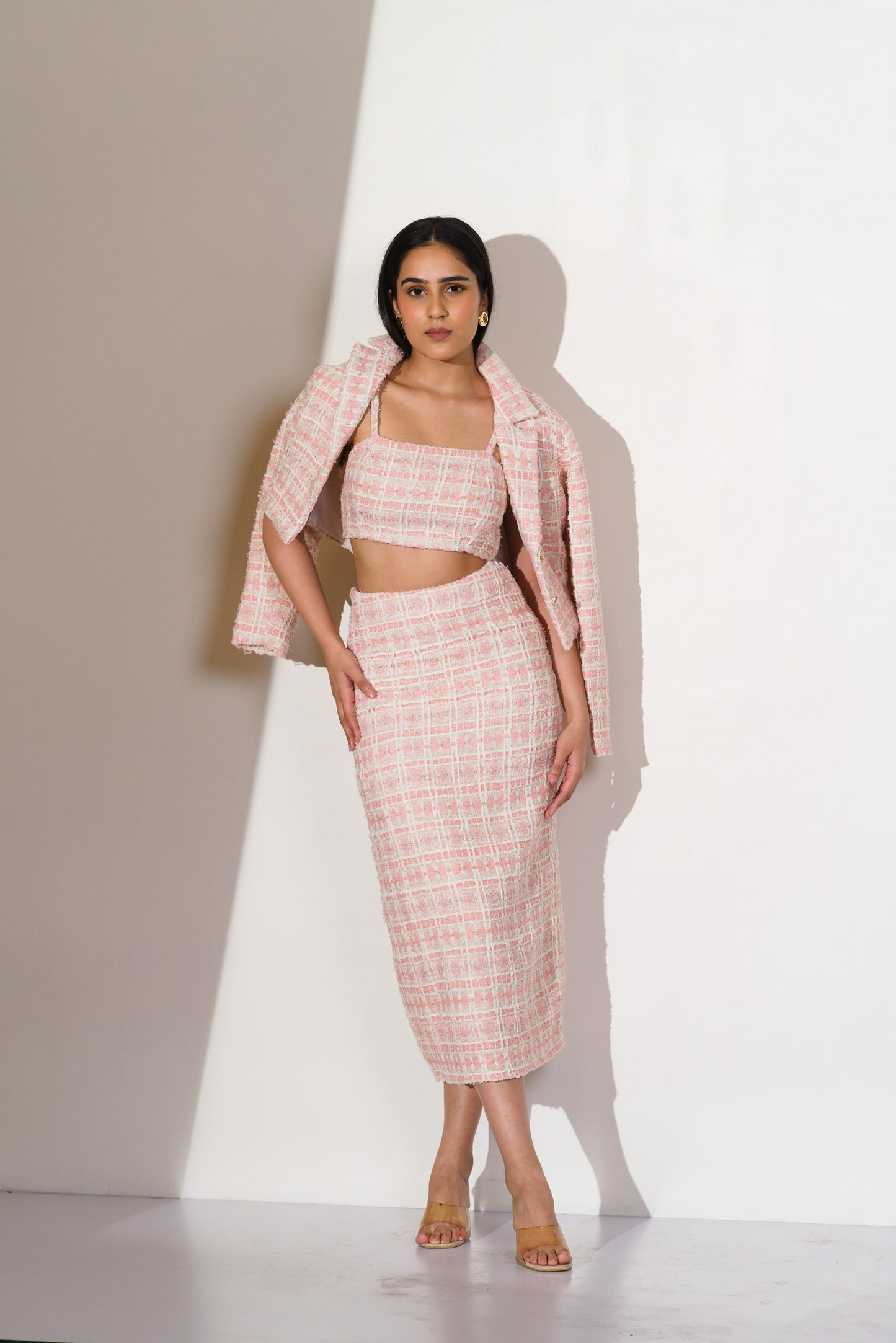 VERSATILE TWEED COORD SET