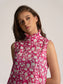 SANDRINE - 100% COTTON printed dress
