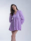 Lavender Love - 100% COTTON short dress