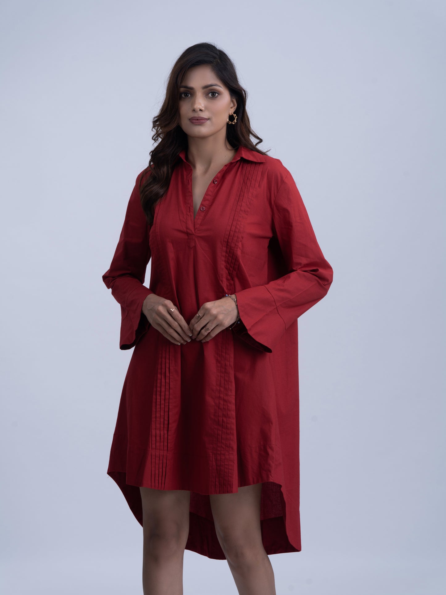 RUBY - Cotton shirt dress