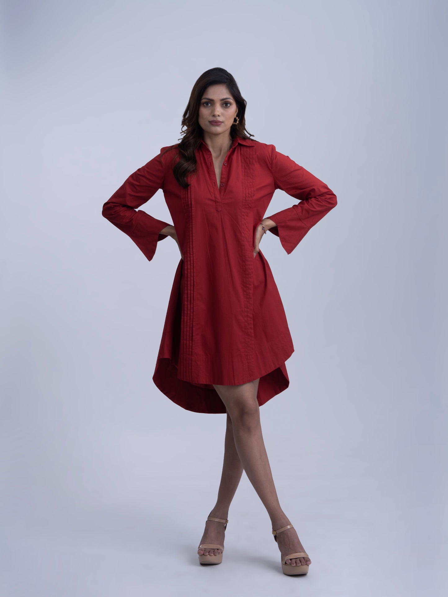 RUBY - Cotton shirt dress
