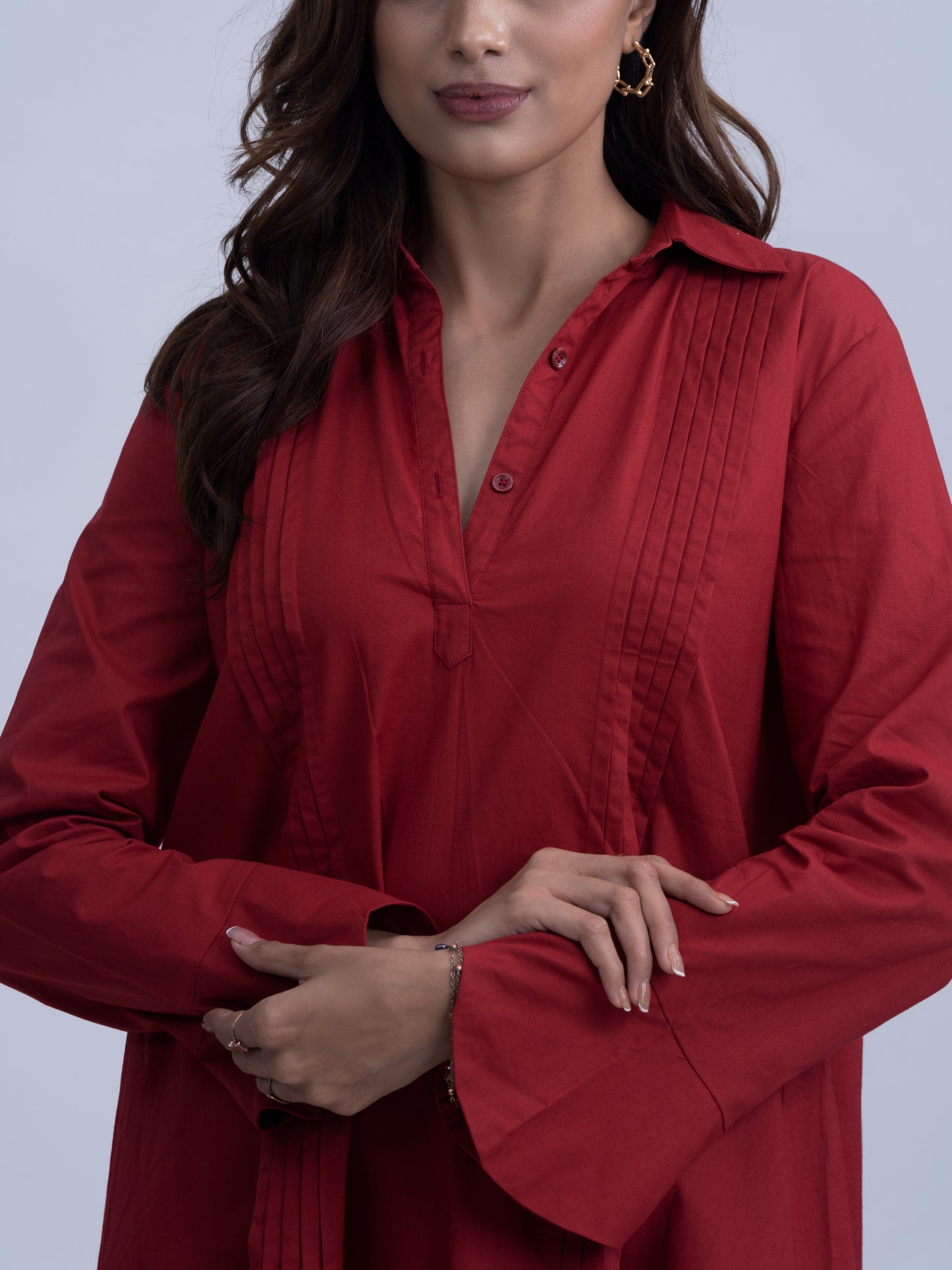 RUBY - Cotton shirt dress