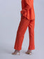 SUNNY SIDE UP - Orange Shirt with pants