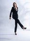 CEO - Black blazer with straight pants (set)