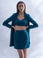 DRESS LIKE A BOSS – Teal Coord set (Set)