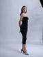 SUBTLE ELEGANCE - Black Bodycon Dress