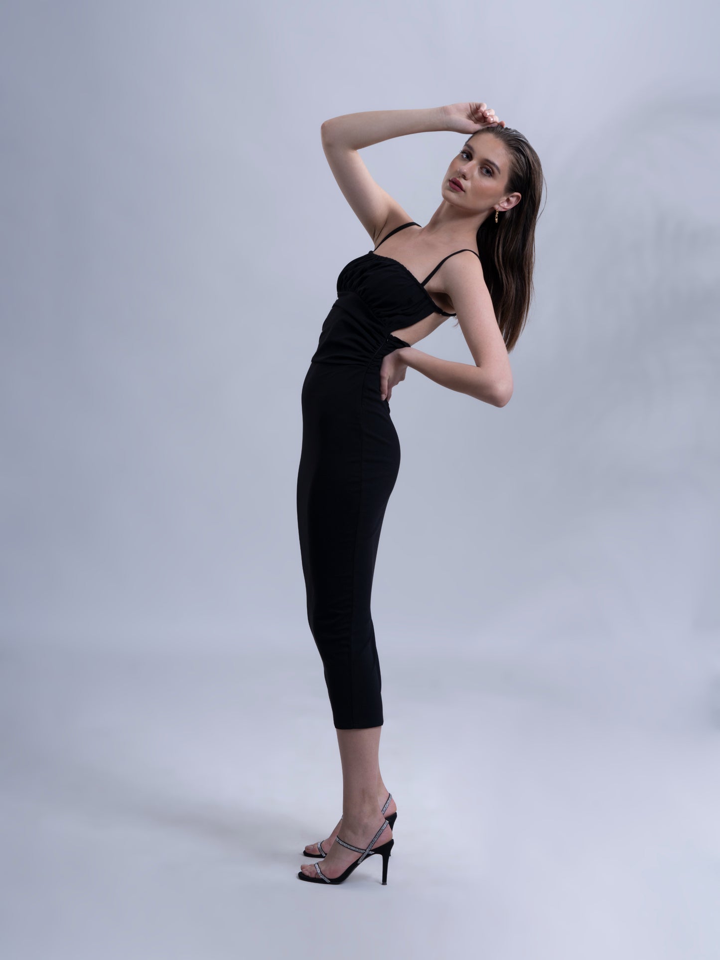 SUBTLE ELEGANCE - Black Bodycon Dress