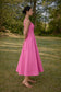 Pink Midi Dress