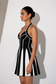 Monochrome Muse Dress