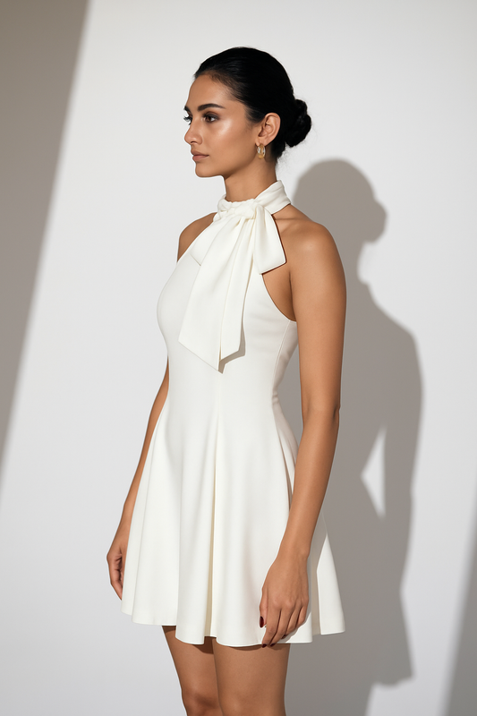 Bow Halter Dress