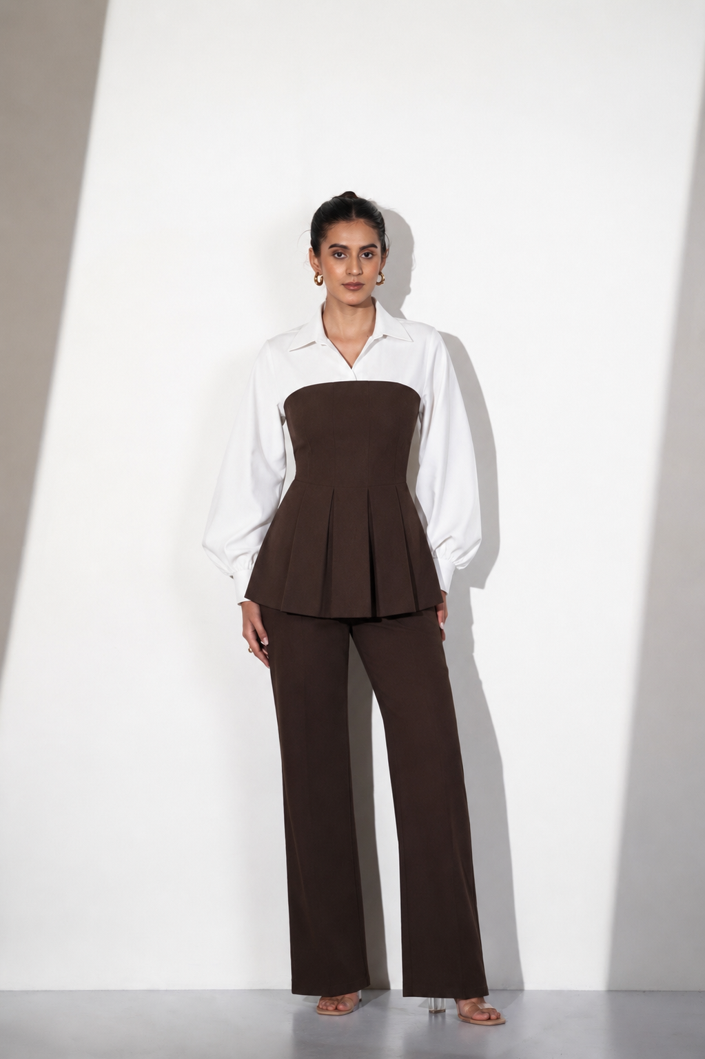 Mocha Muse Three-Piece Co-ord Set