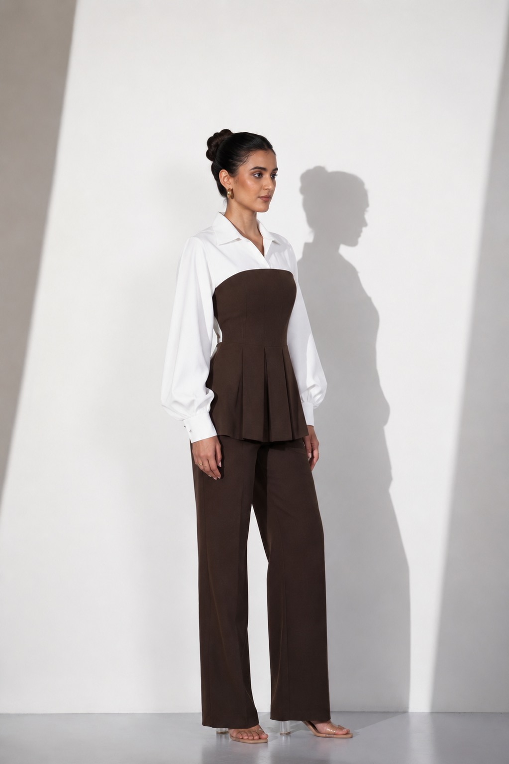 Mocha Muse Three-Piece Co-ord Set