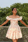 Petal Bloom Cotton Mini Dress