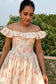 Petal Bloom Cotton Mini Dress