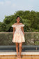 Petal Bloom Cotton Mini Dress