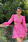 MARY - Cotton Pink colour dress