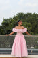 Baby Pink Midi Dress