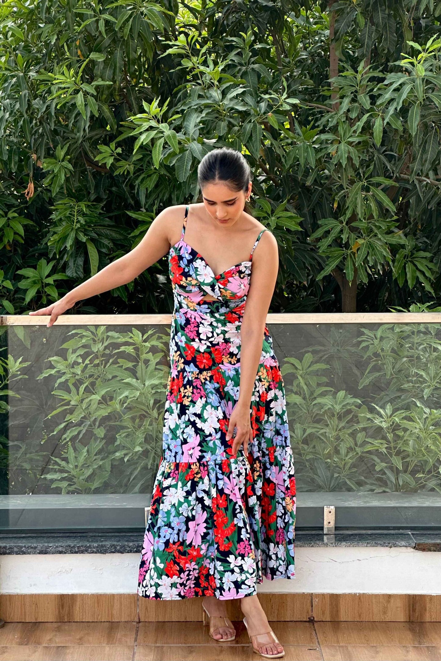 Mayblossom - Cotton Floral printed dress