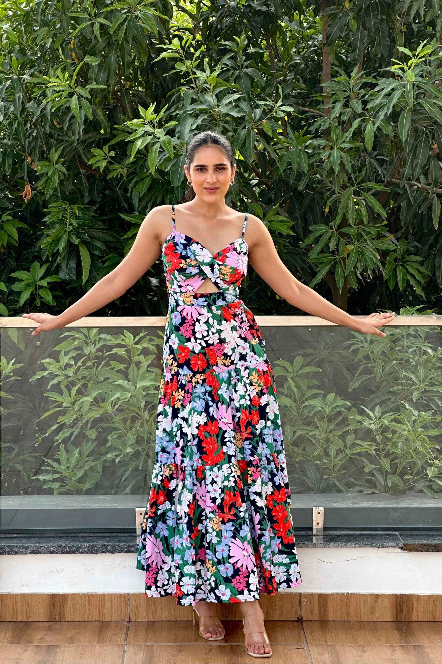 Mayblossom - Cotton Floral printed dress