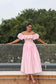 Baby Pink Midi Dress