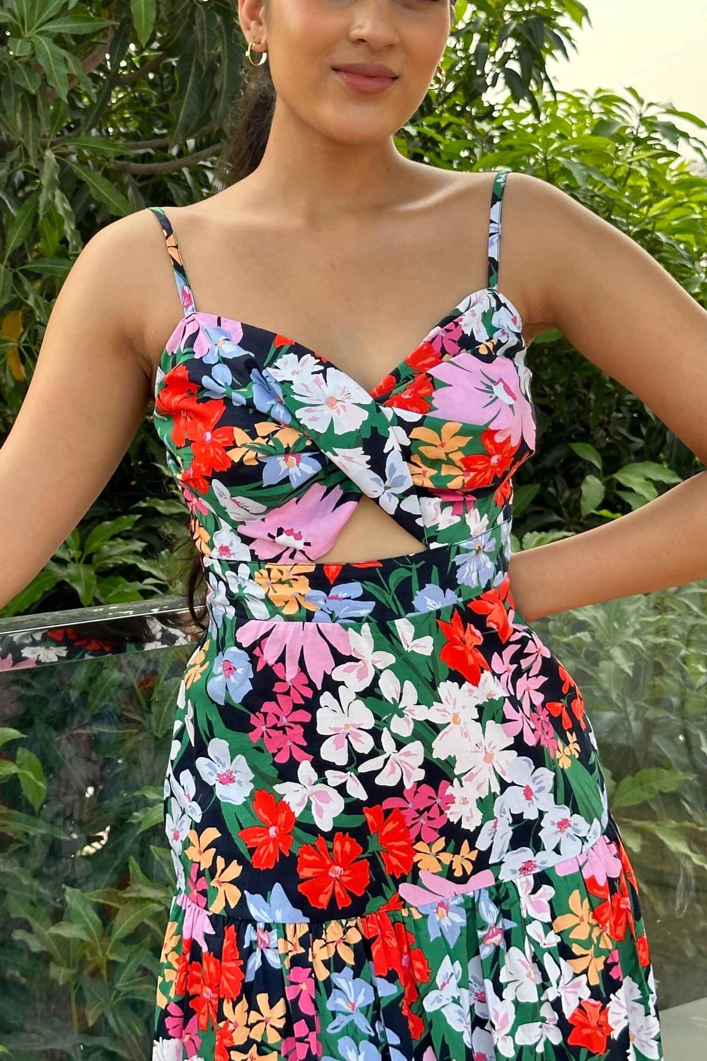 Mayblossom - Cotton Floral printed dress