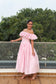 Baby Pink Midi Dress