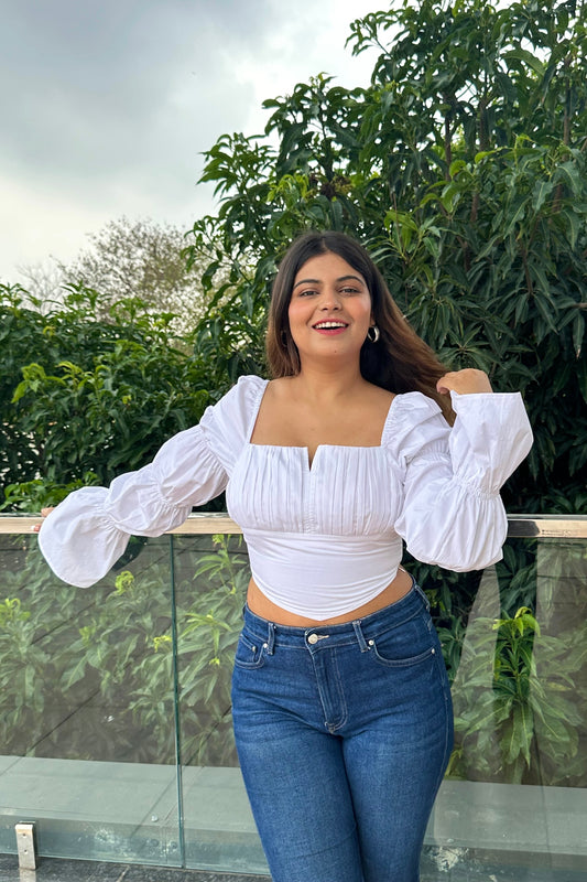 CALM - Cotton White top