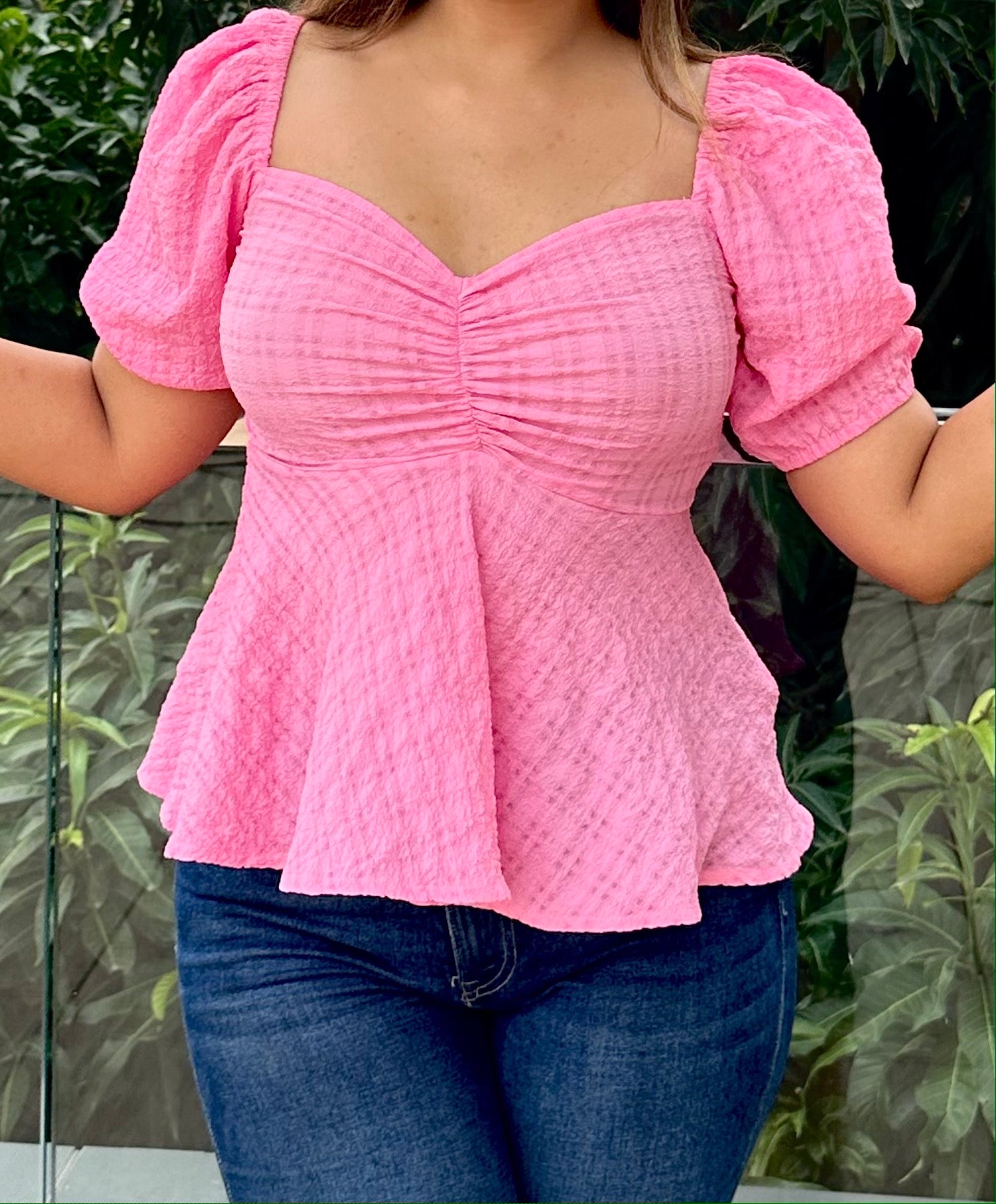 Soft girl vibe – Baby pink top