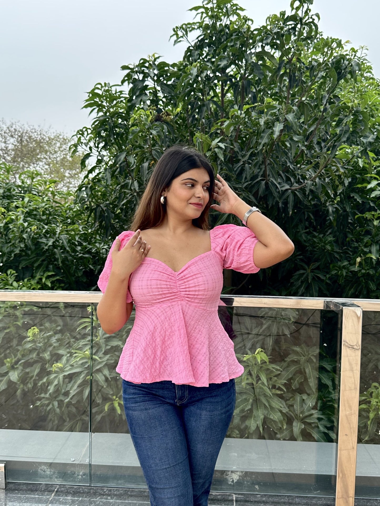 Soft girl vibe – Baby pink top