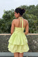 Lemon Blossom Cotton Mini Dress
