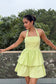 Lemon Blossom Cotton Mini Dress