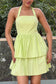 Lemon Blossom Cotton Mini Dress