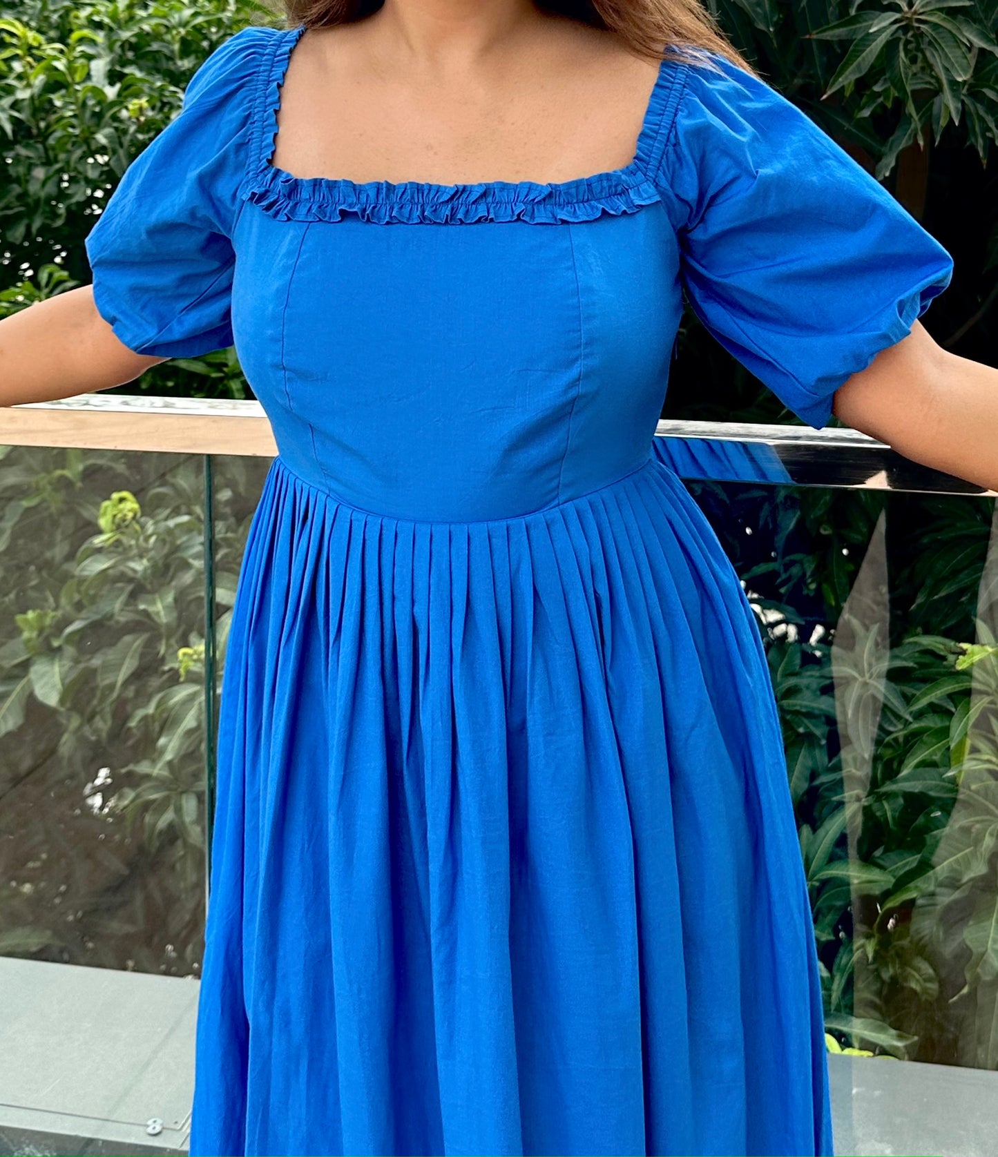 THE OCEAN – Cotton Blue dress