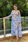 MERLIN - Beautiful Blue printed Coord set