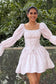 Blush Belle Cotton Mini Dress