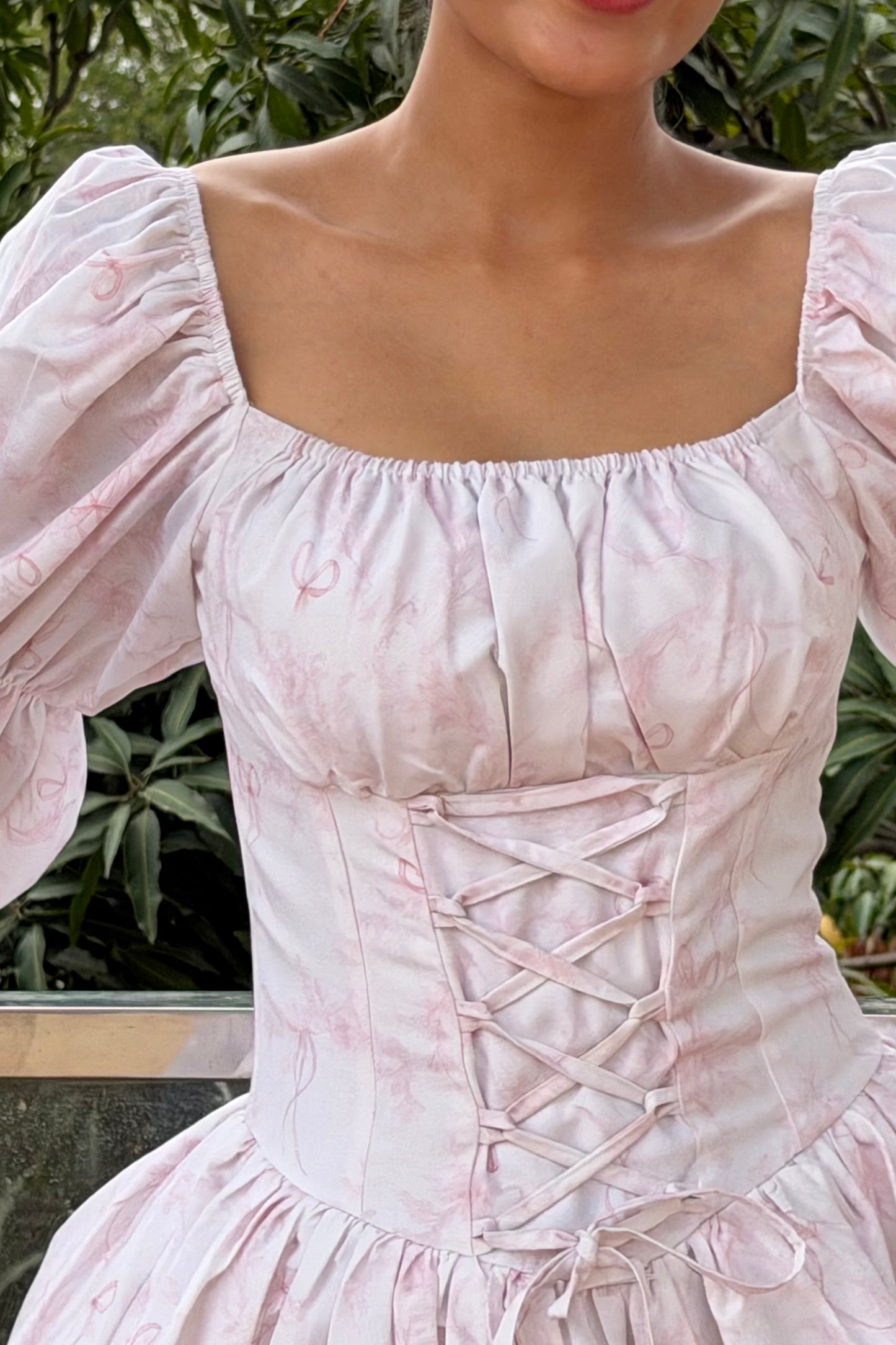 Blush Belle Cotton Mini Dress