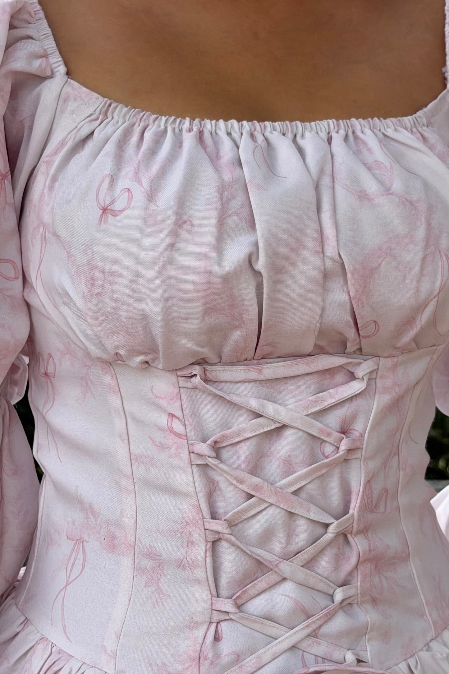 Blush Belle Cotton Mini Dress