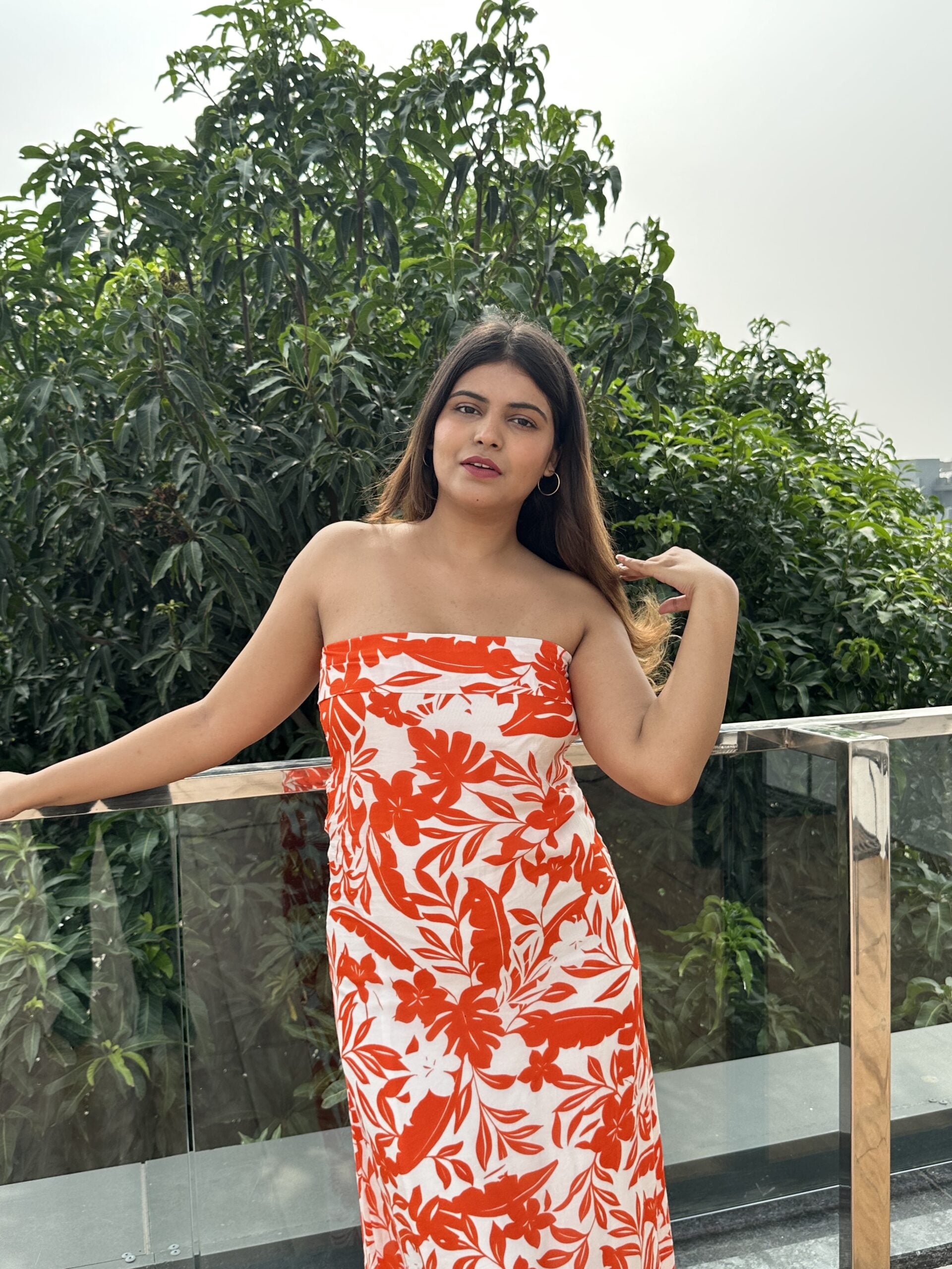 SUMMER FOREVER – Printed cotton dress