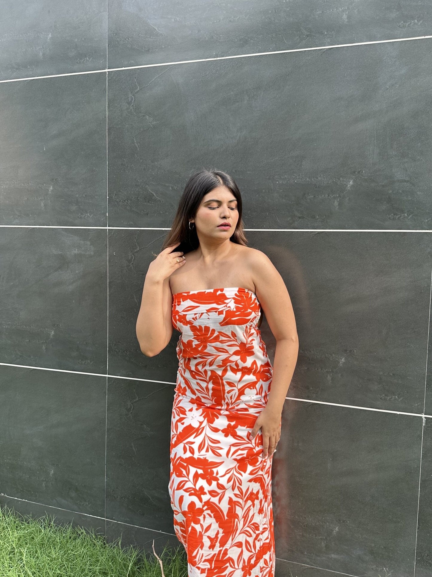 SUMMER FOREVER – Printed cotton dress